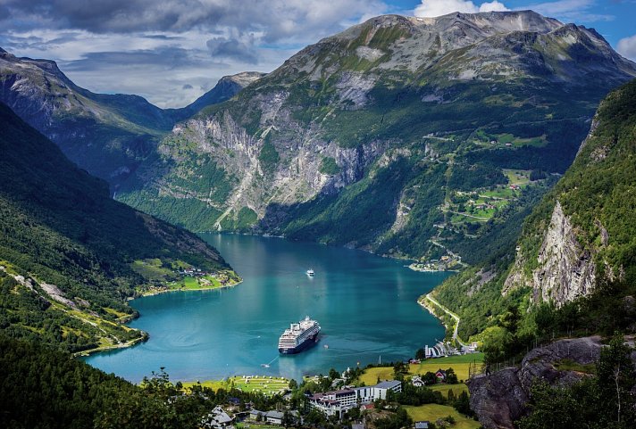 Norwegische Fjorde Kreuzfahrt (Bahn) Kiel ab 1.249€