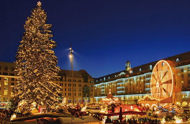 Weihnachtsmarkt & Hotel Elbflorenz