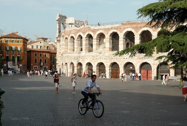 Etsch-Radweg von Nauders nach Verona