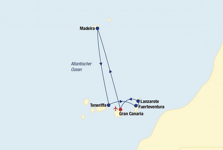 Badeurlaub Gran Canaria + Kreuzfahrt Kanaren