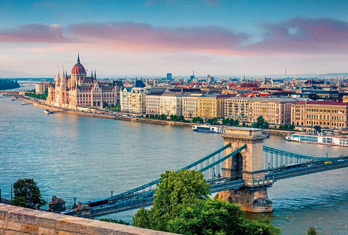 Flusskreuzfahrt Donau bis Budapest Boat & Bike