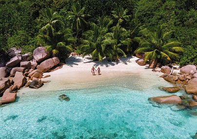 Seychellen / Boat & Hotel