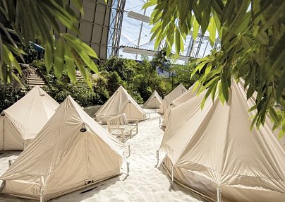 Tropical Islands - Zelte und Zimmer Krausnick