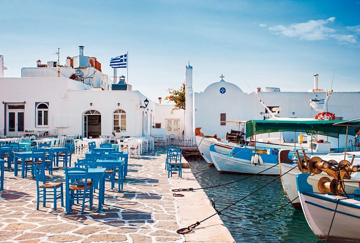 Kykladen Island-Hopping ab Mykonos/bis Santorin