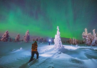 Harriniva - Polarlichtzauber in Lappland Kittilä