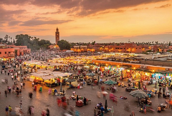 Marokkos Schätze - Küstenkultur, Marrakesch und die unendliche Weite der Wüste